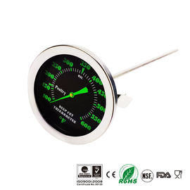 100℉ - 500℉ Candy Deep Fry Thermometer Professionally Calibrated With Gleamy Dial Face