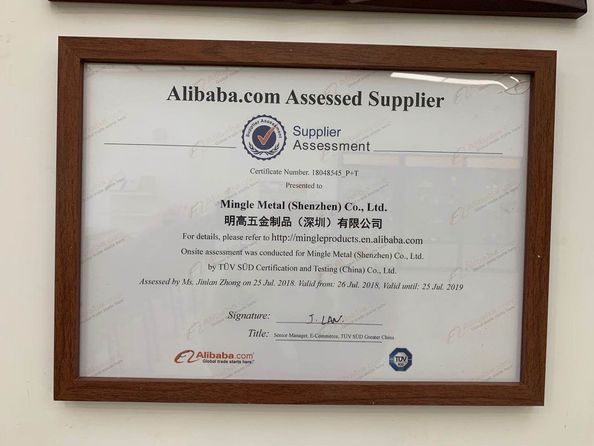 China Mingle Development (Shen Zhen) Co., Ltd. Certificaten